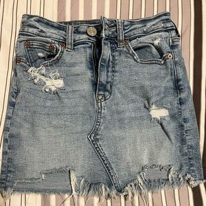 Juniors American Eagle denim skirt